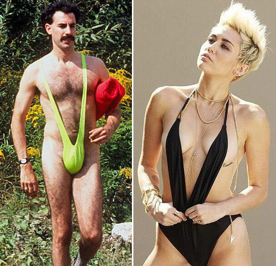 Borat e Miley Cyrus Borat e Miley Cyrus